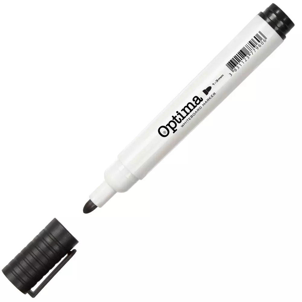 OPTIMA MARKER bela tabla CRNI
