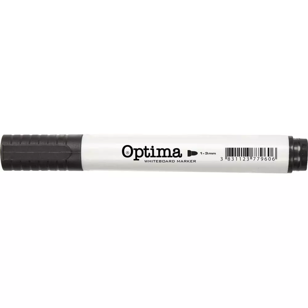 OPTIMA MARKER bela tabla CRNI