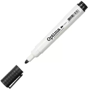 OPTIMA MARKER bela tabla CRNI