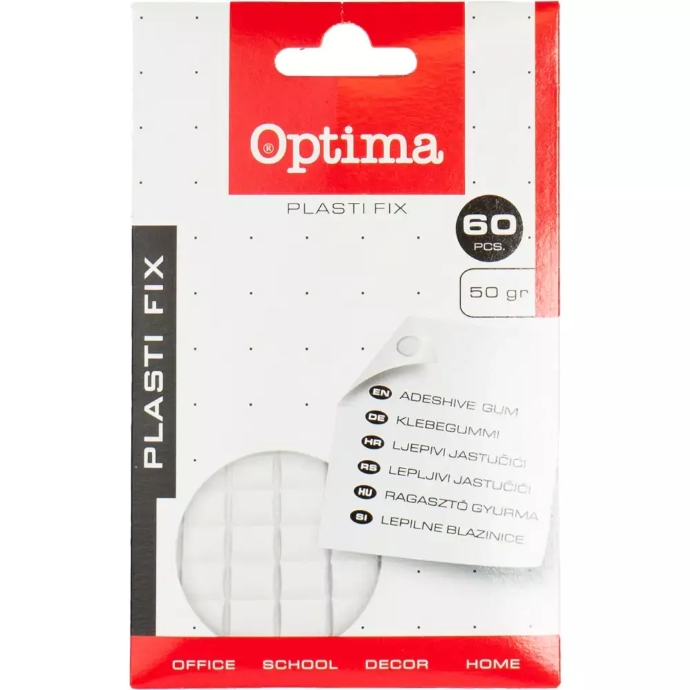 OPTIMA LEPLJIVI JASTUČIĆI,PLASTIFIX 1/60