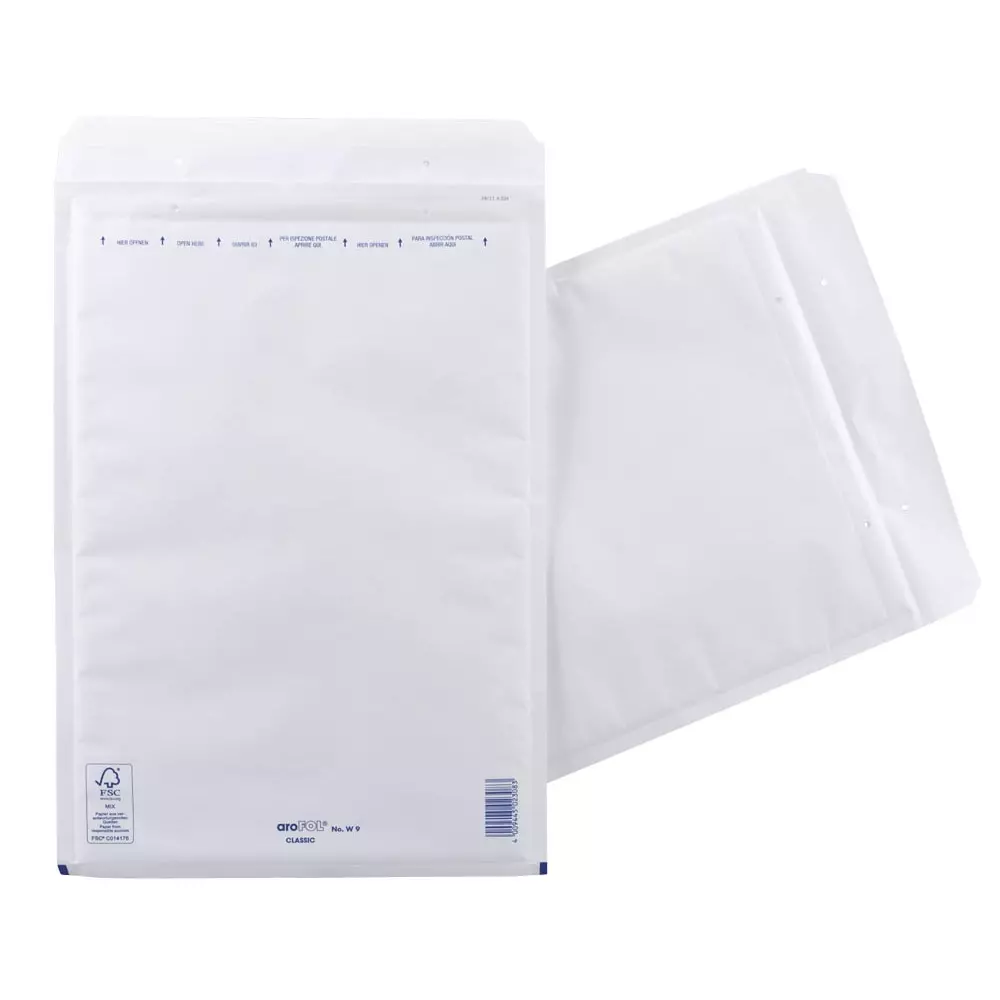 KOVERTA SOFT No.9  30x44.5 BELA