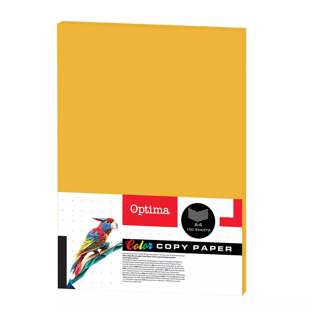 OPTIMA FTK PAPIR INT.ZLATNA 100/1 80g A4