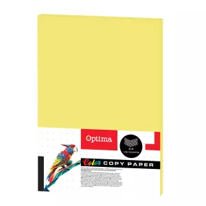 OPTIMA FTK PAPIR FLUO ŽUTA 100/1 75g A4