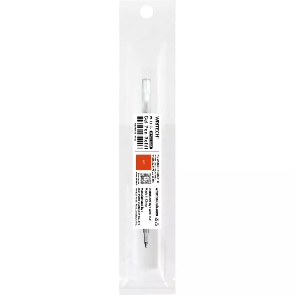 WRITEC REFIL GEL W-1156 CRVENI