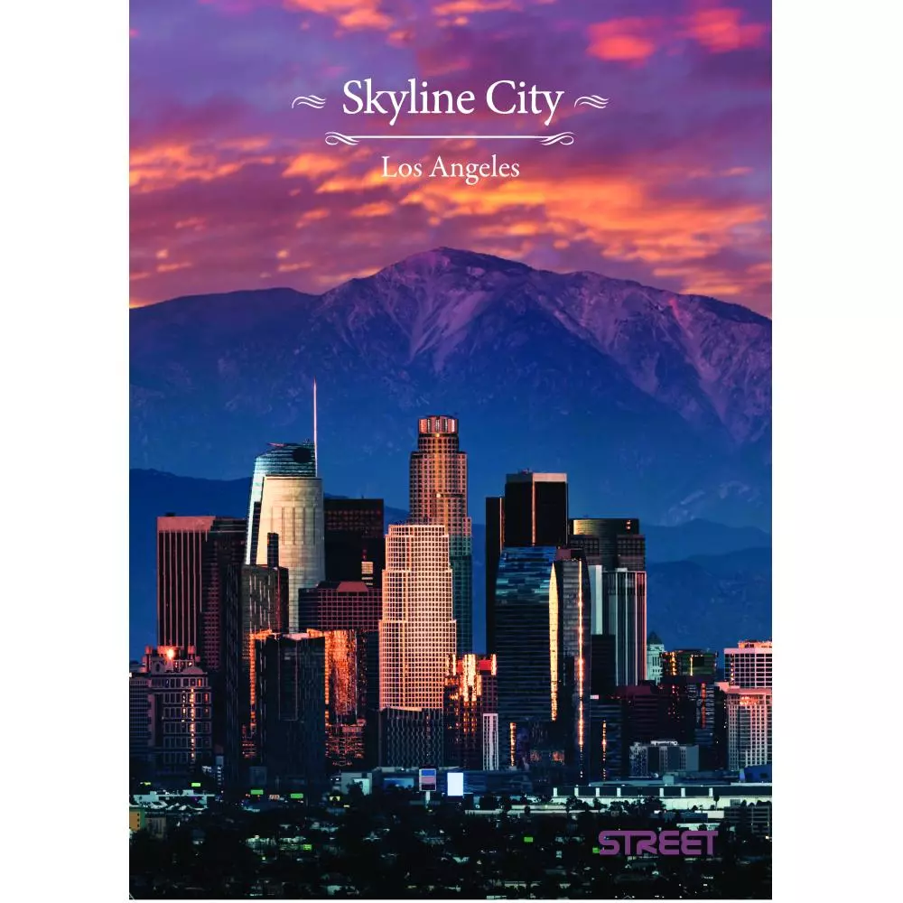 SVESKA A5 LINIJA SKYLINE