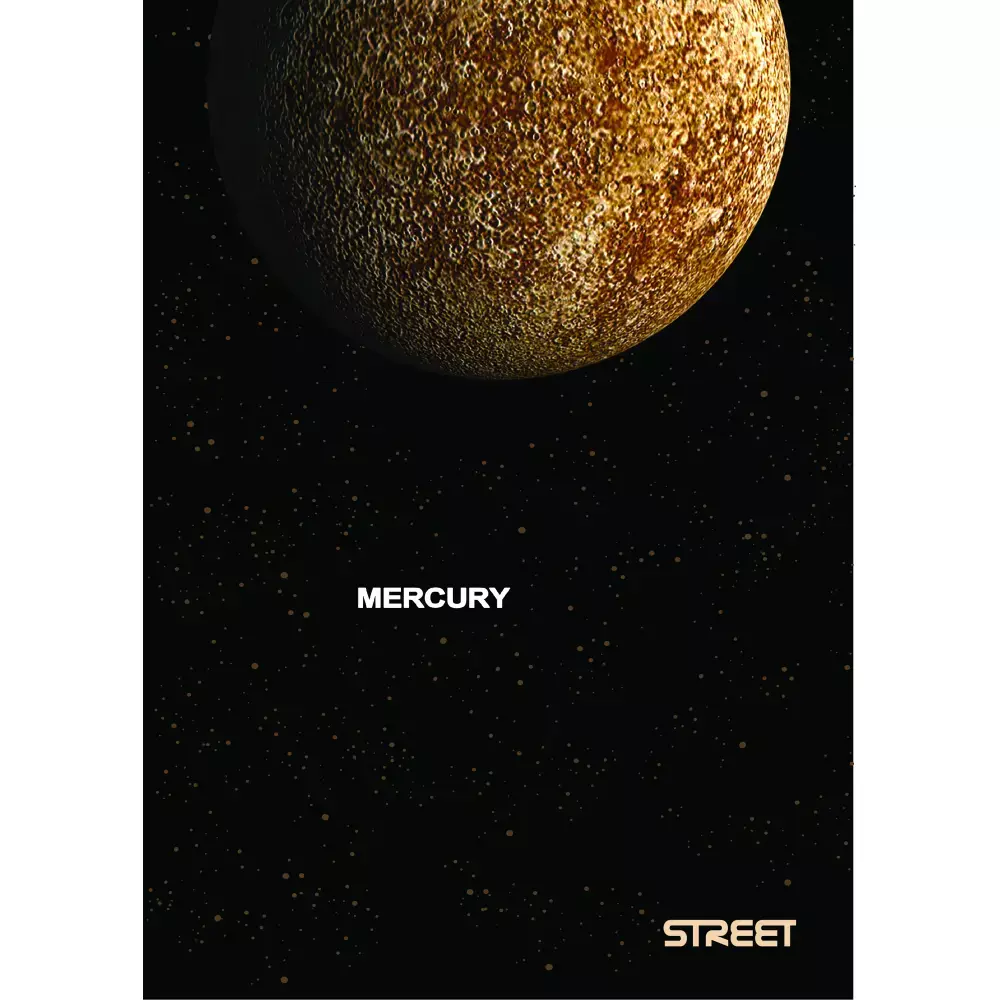 PLANETS   SVESKA A4  PRAZNA