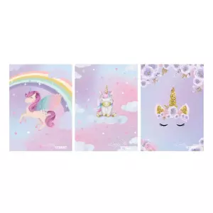 UNICORN  SVESKA A4/54L/PRAZNA