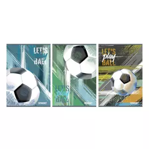 FOOTBALL SVESKA A5 LINIJE SA MARG