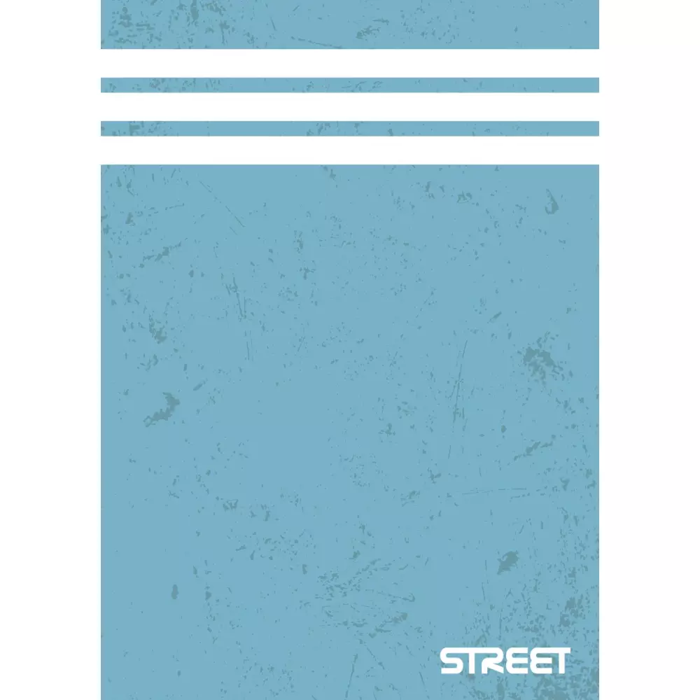 WHITE STRIPES SVESKA A4  KVADRAT