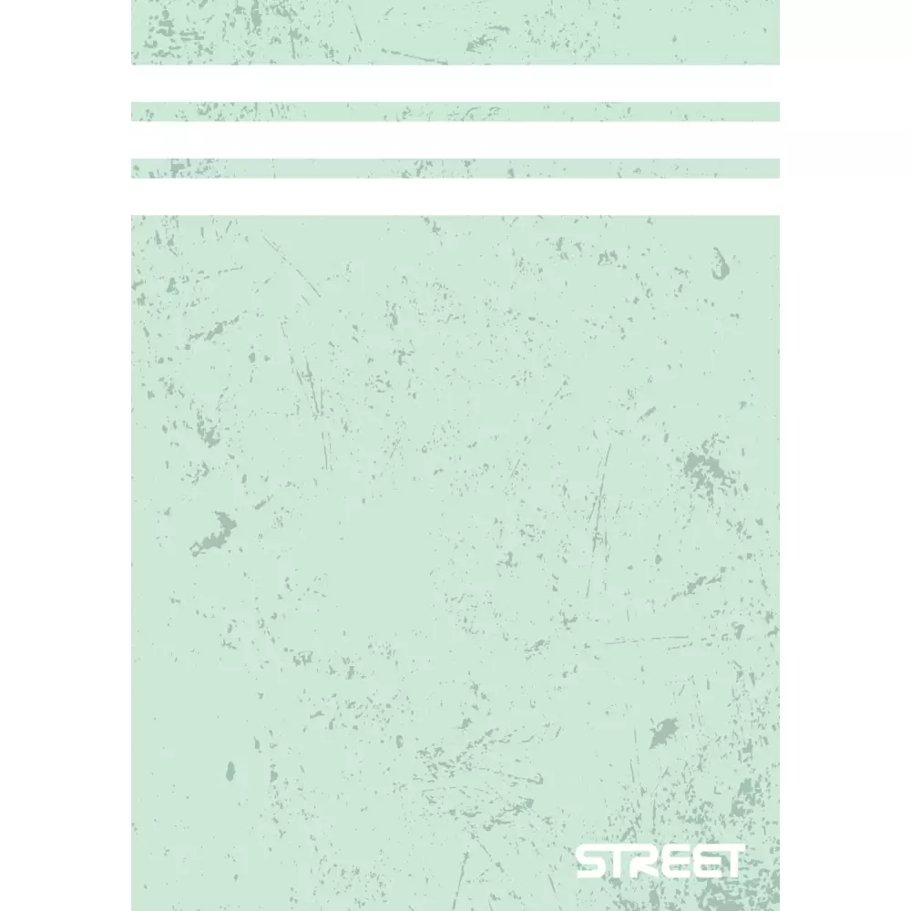 WHITE STRIPES SVESKA A4  KVADRAT