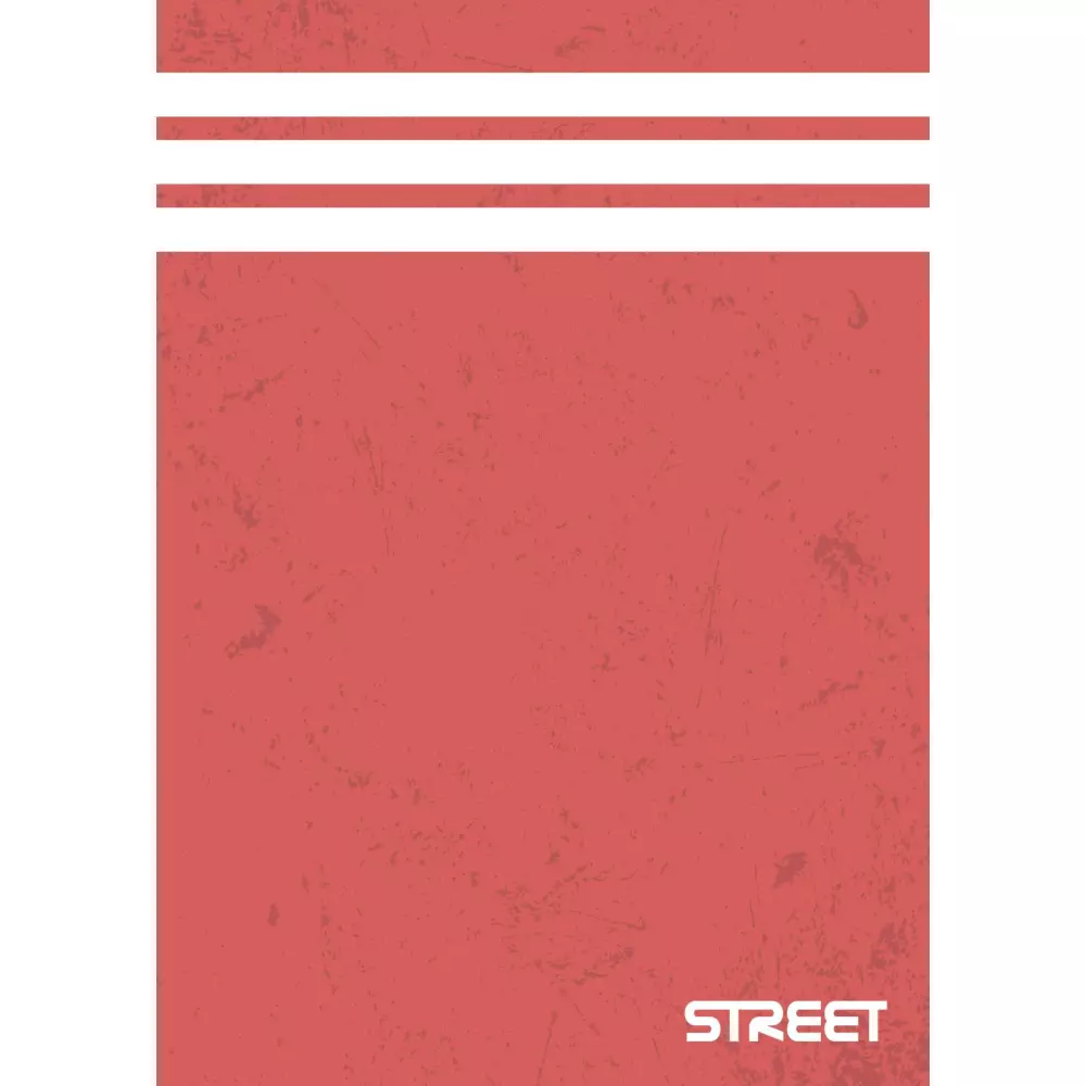 WHITE STRIPES SVESKA A4  KVADRAT