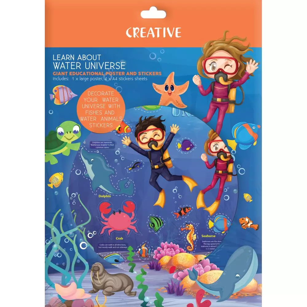 POSTER Z NALEPKAMI SEA
