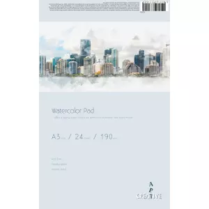 CREATIVEART BLOK AKVAREL A3 24L 190G