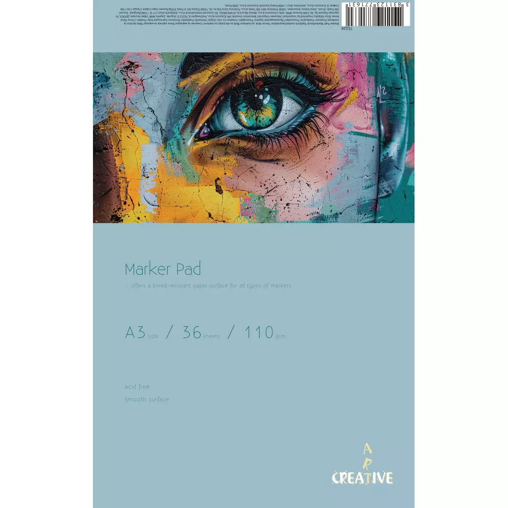 CREATIVEART BLOK AKRIL A3 36L 110G