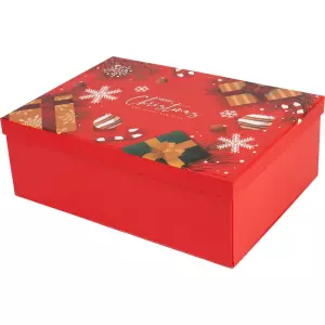UKR.KUTIJA XMAS 29*22*10.5 cm