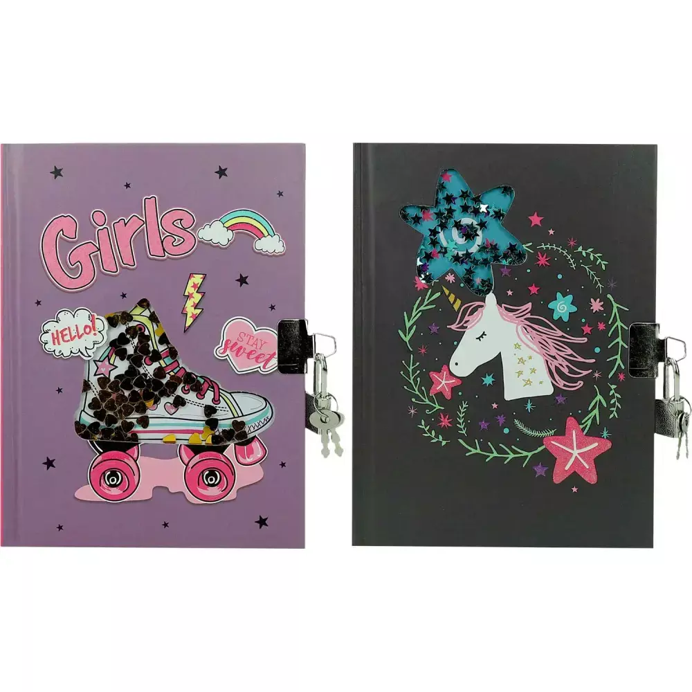 SPOMINSKA KNJIGA S KLJUČEM GIRLS SORT