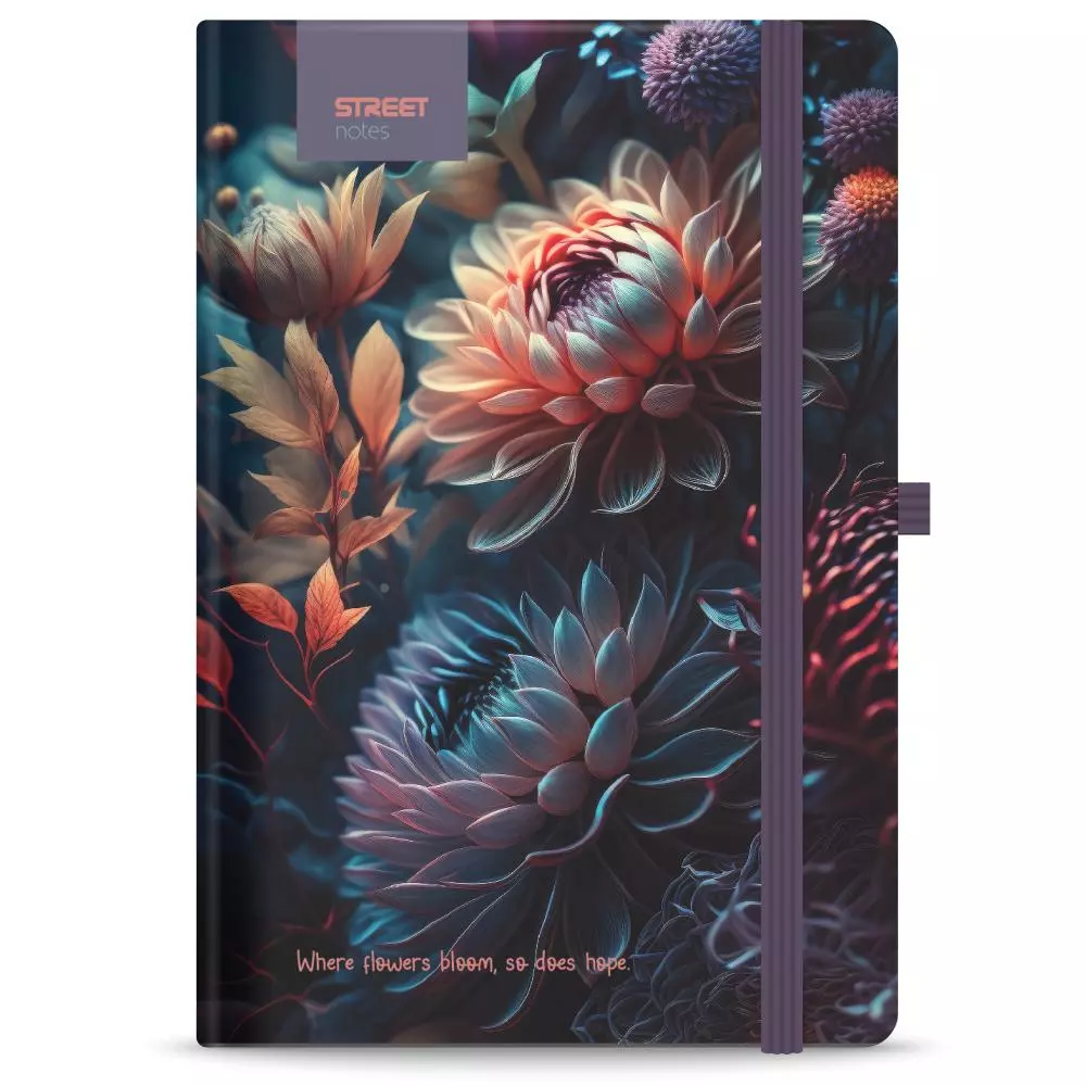 NOTES B5 96 lista FLOWERS  BLOSSOM