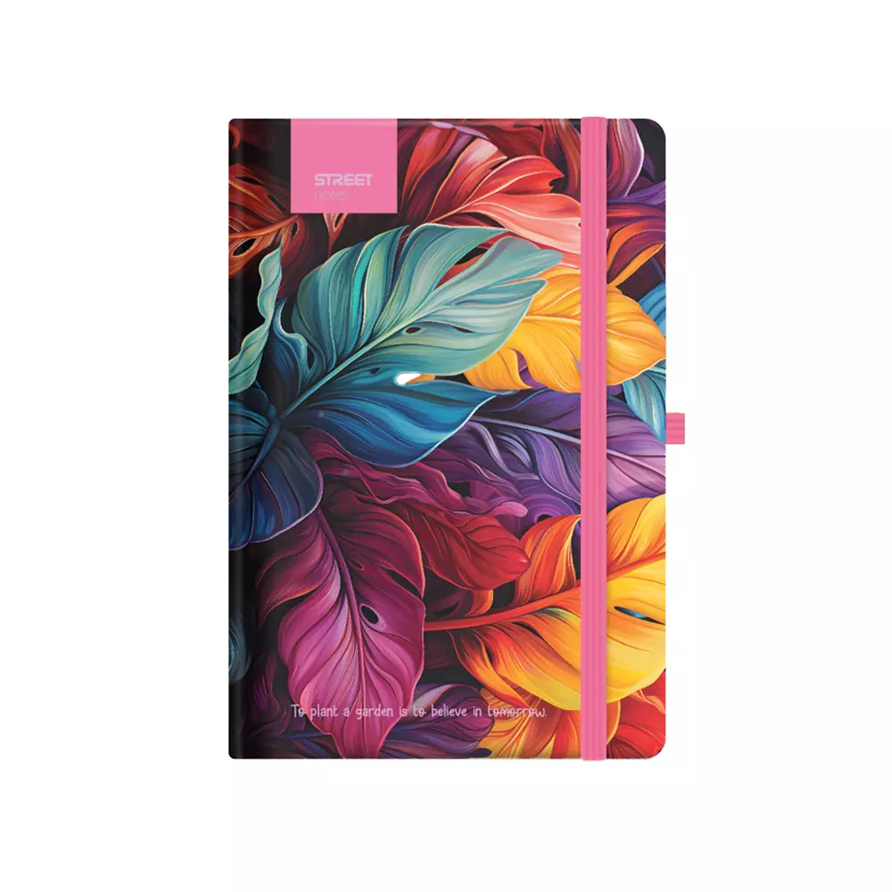 NOTES A6 96 lista FLOWERS PETAL