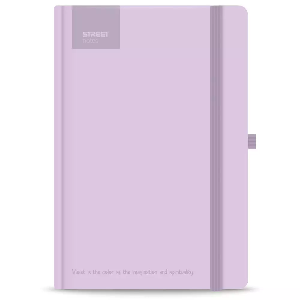 NOTES A5 96 lista PASTEL VIOLET