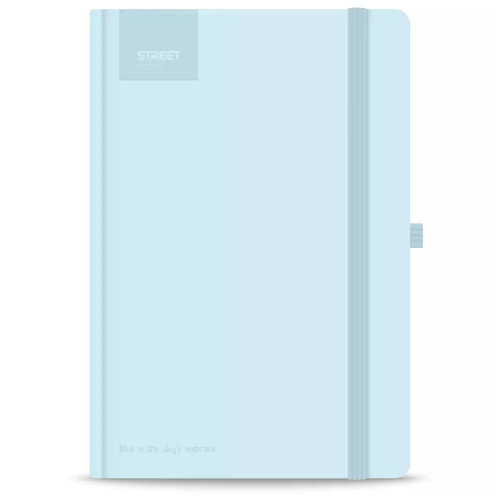 NOTES A5 96 lista PASTEL BLUE