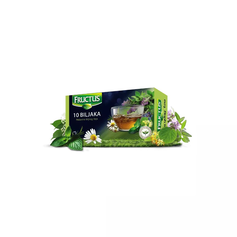 ČAJ FRUCTUS 10 BILJAKA EVERYDAY