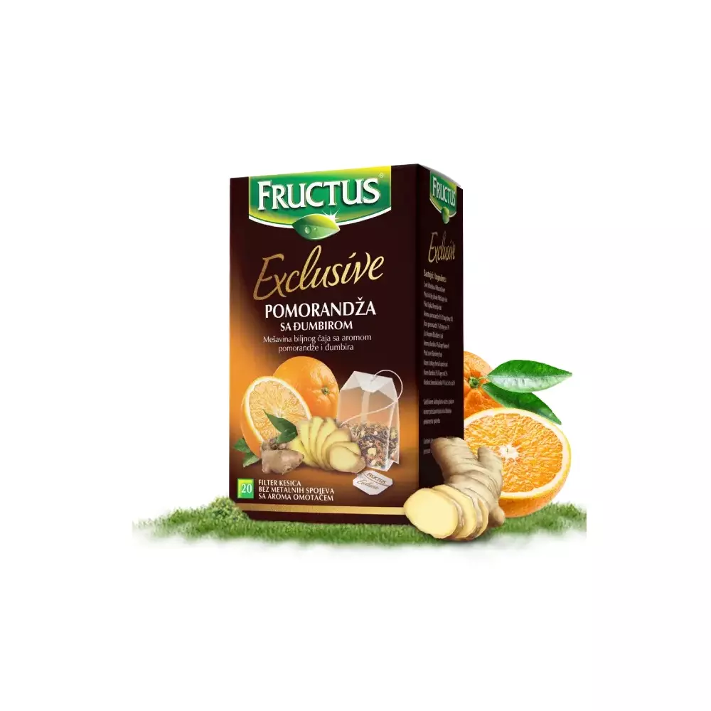 ČAJ FRUCTUS POMARANDŽA ĐUMBIR