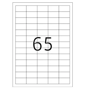 ETIKETE MISTIK 38X21.2 (65 KOM)