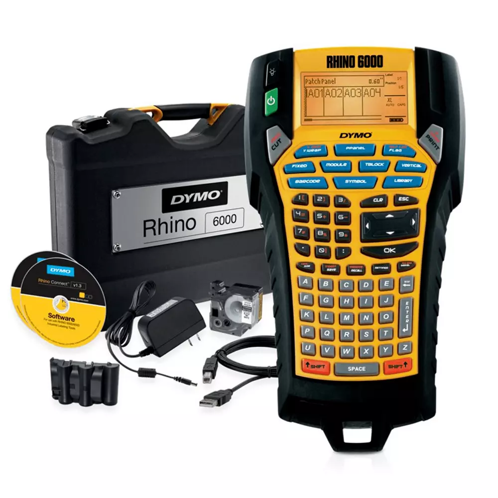 DYMO aparat RHINO 6000 SET
