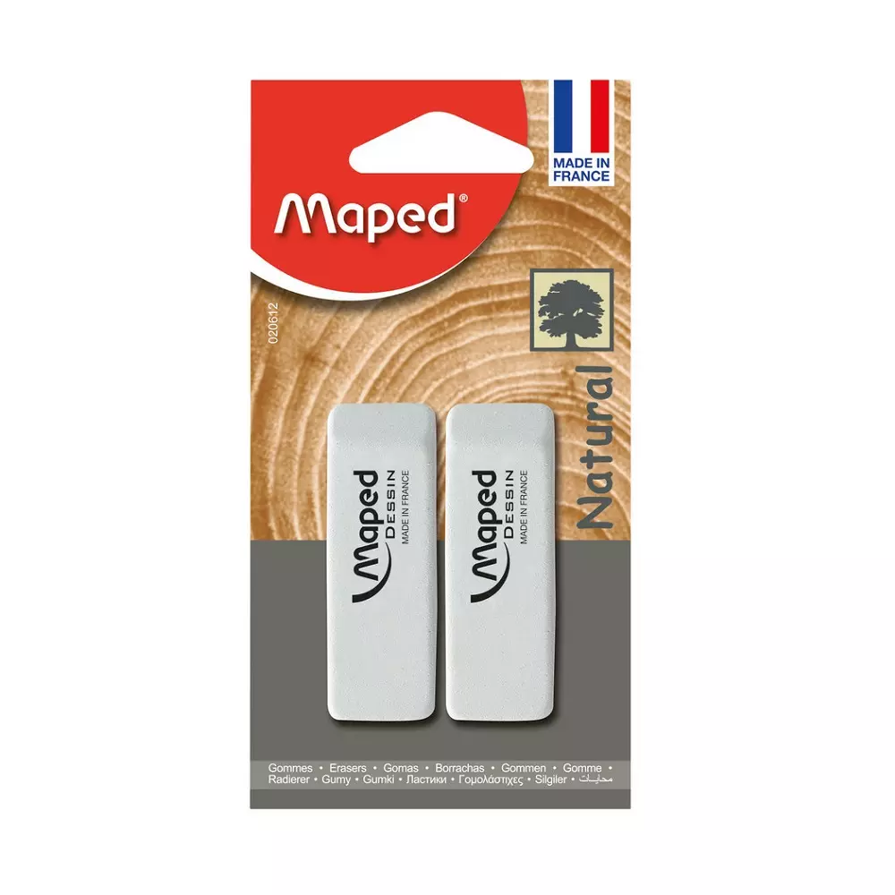 MAPED gumica DESIGN 1/2 blister