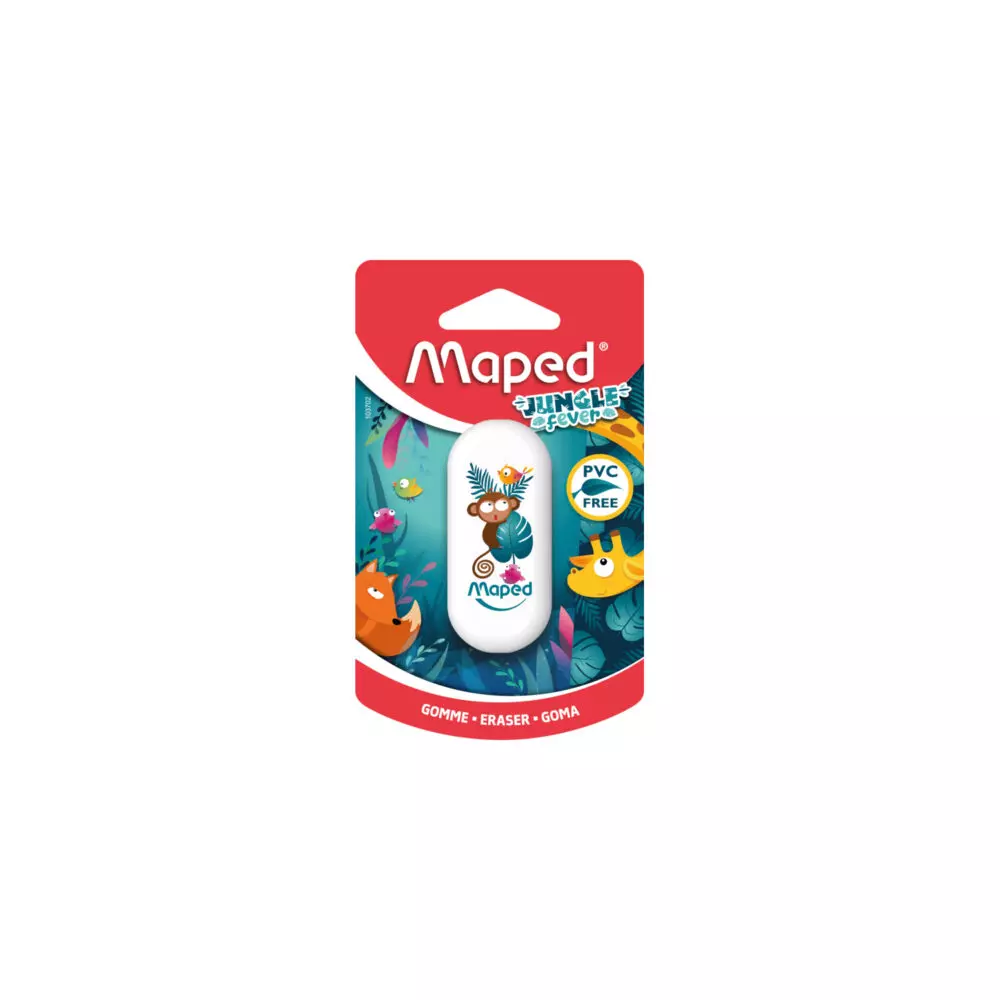 MAPED gumica JUNGLE 1/1 blister