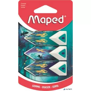 MAPED gumica DRAGON Piramida 1/3 blister