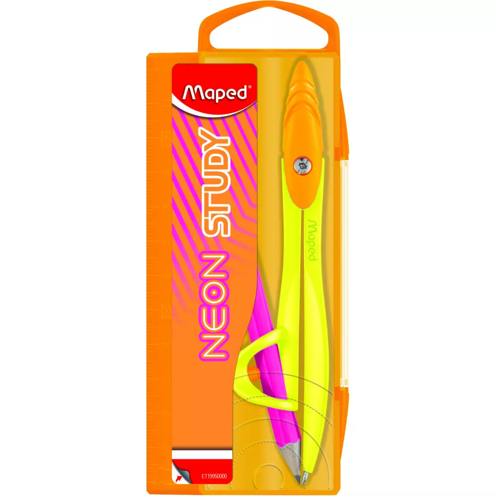 MAPED šestar STUDY NEON SY150 1/20
