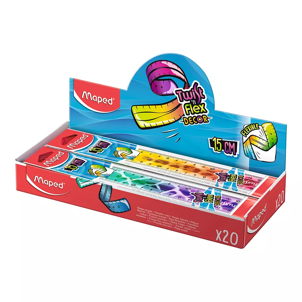MAPED lenjir ANIMAL FLEX 20cm