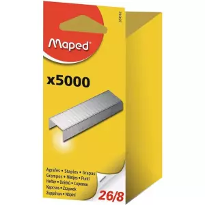 MAPED klamerice 26/8 kutija velika 5000