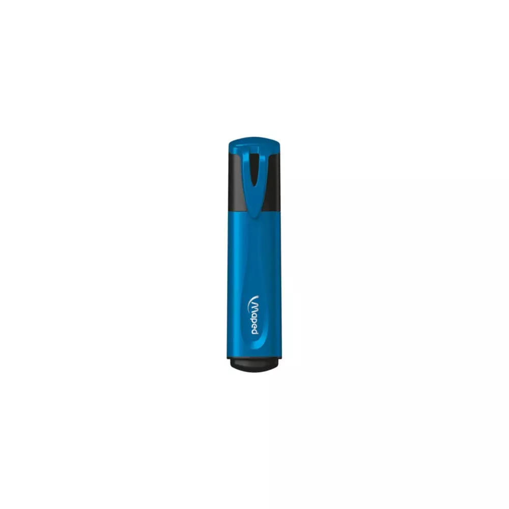 MAPED text marker METAL plavi sljokice