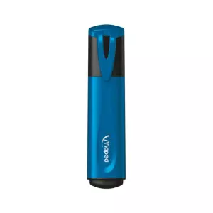MAPED text marker METAL plavi sljokice
