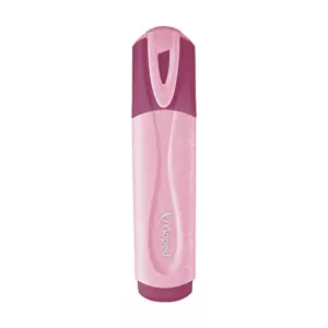 MAPED text marker PASTEL pink sljokice