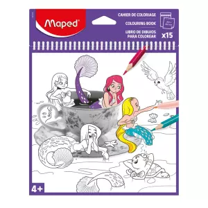 MAPED bojanka sa spiralom 15 lista