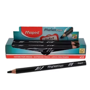 MAPED bojice za belu tablu 1/12 crne