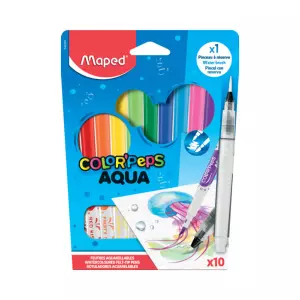 MAPED flomaster AQUA 1/10+ cetkica