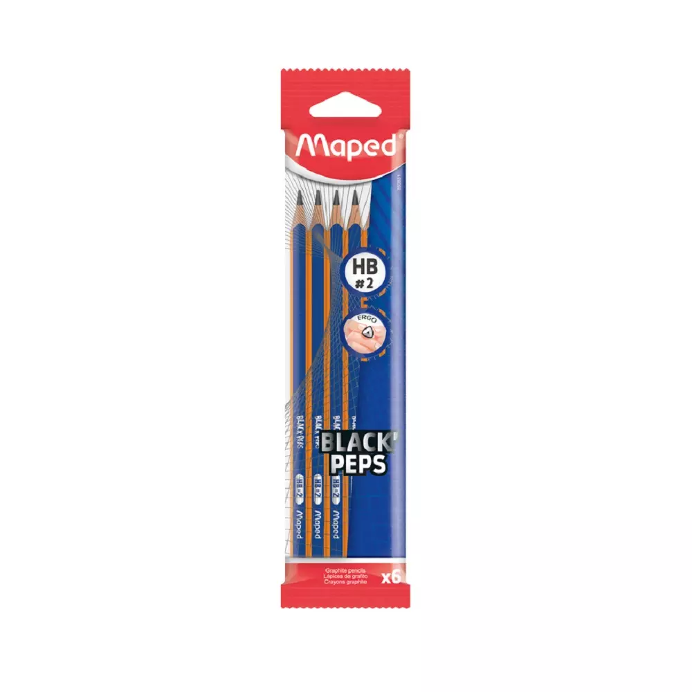 MAPED grafitna olovka NAVY HB 6/1