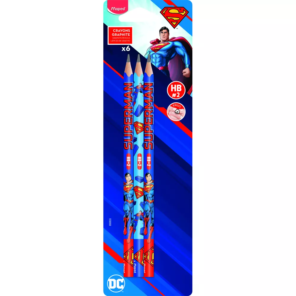 MAPED olovka SUPERMAN 1/6 Bl