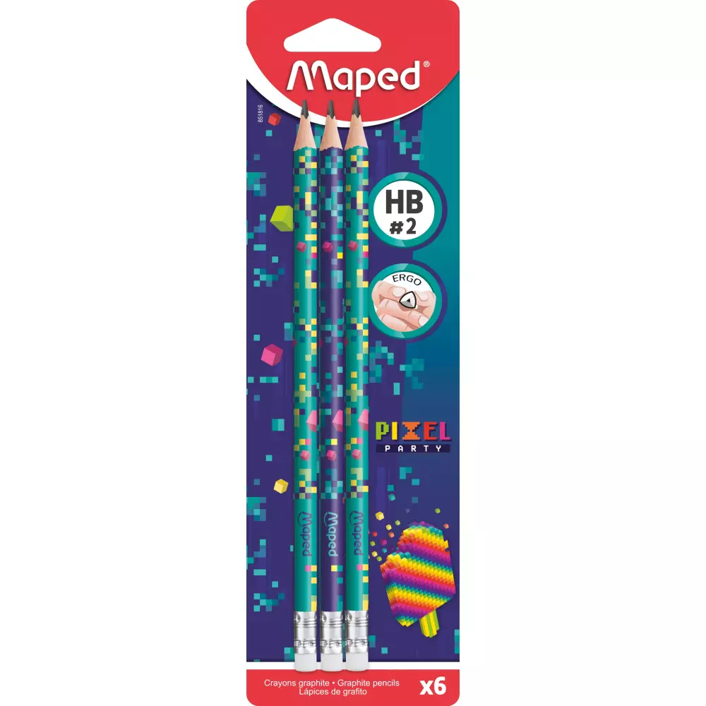 MAPED grafitna olovka PIXEL 1/6