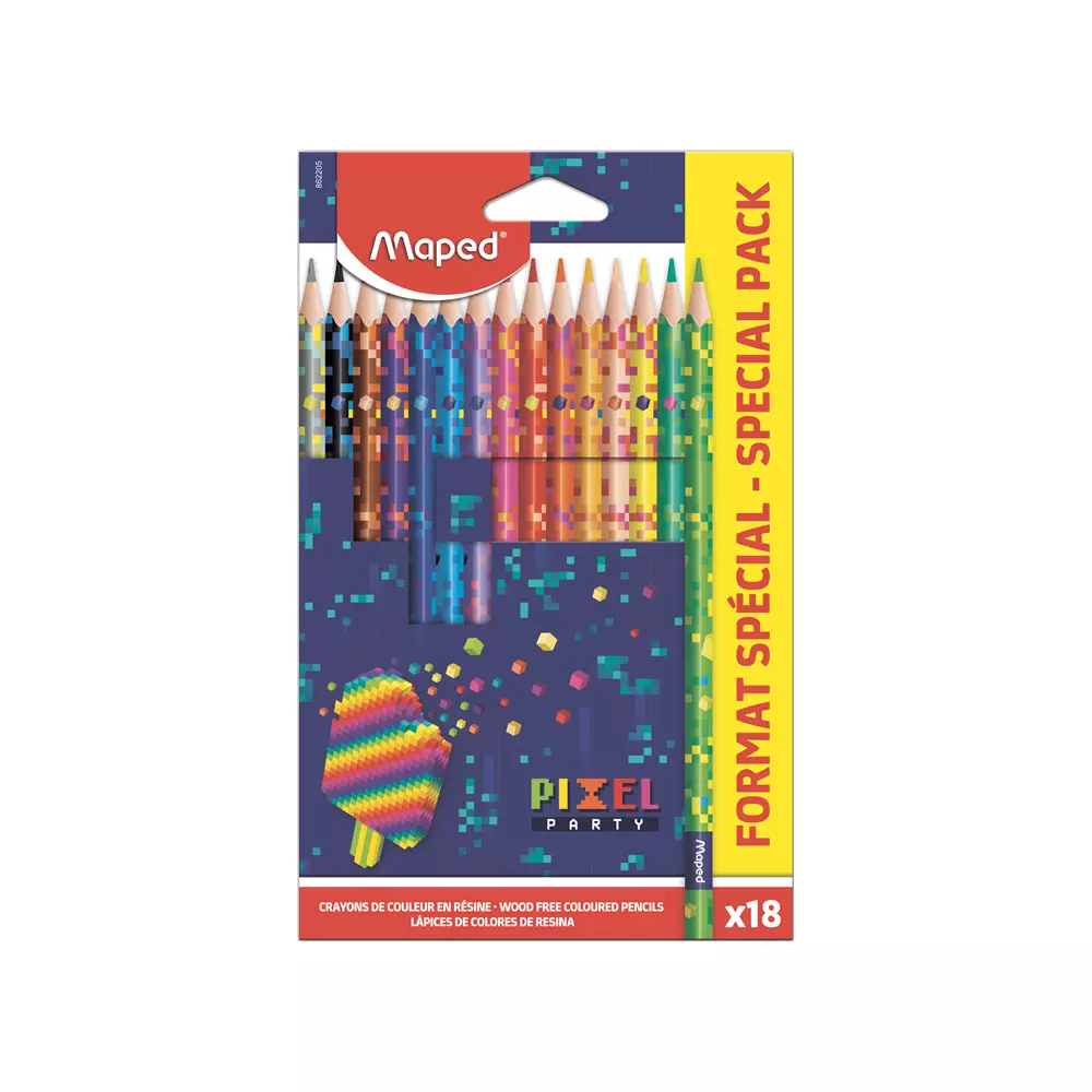 MAPED bojice PIXEL 1/18