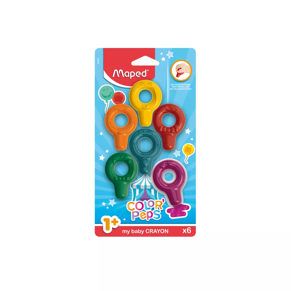 MAPED voštane pastele za decu 1/6