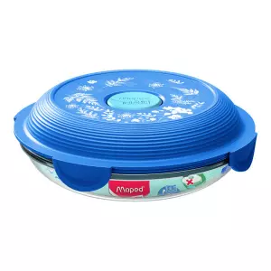 MAPED stakleni tanjir Cvece noc 700ml