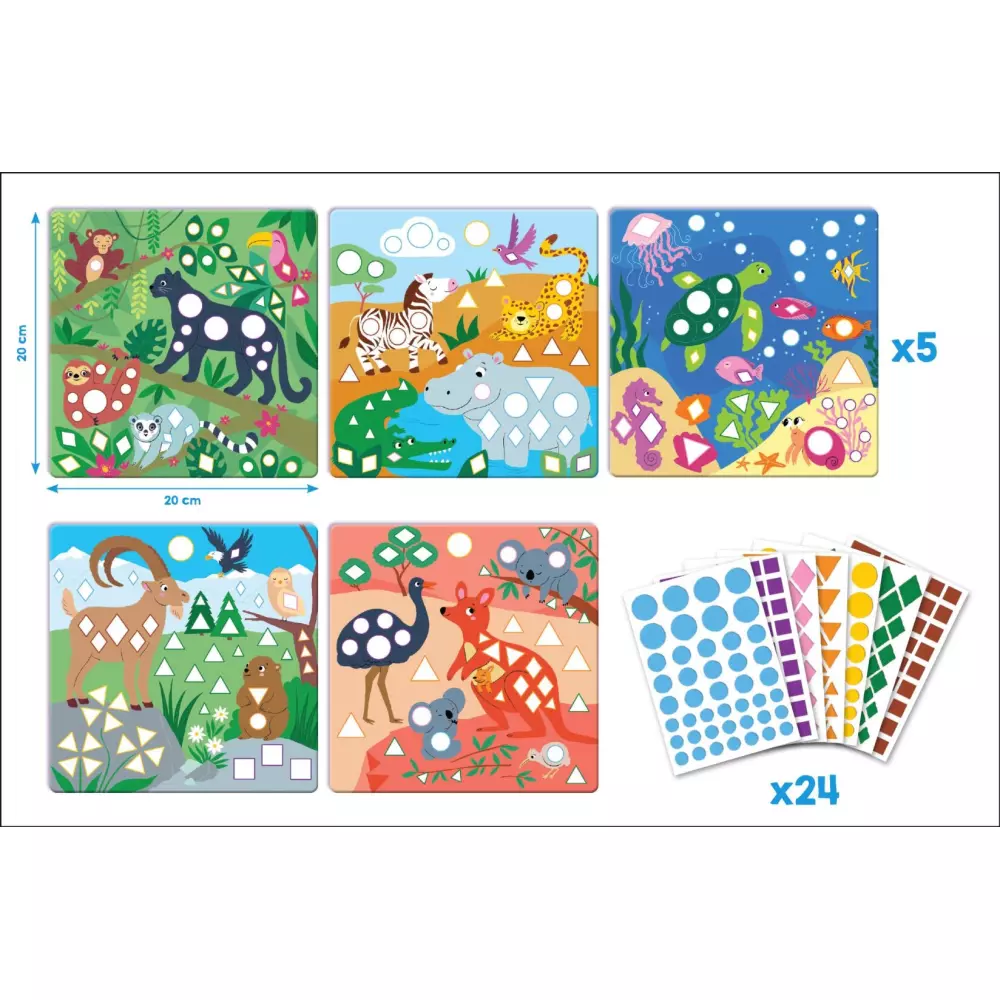 MAPED KREATIV set Geometrija zivotinja