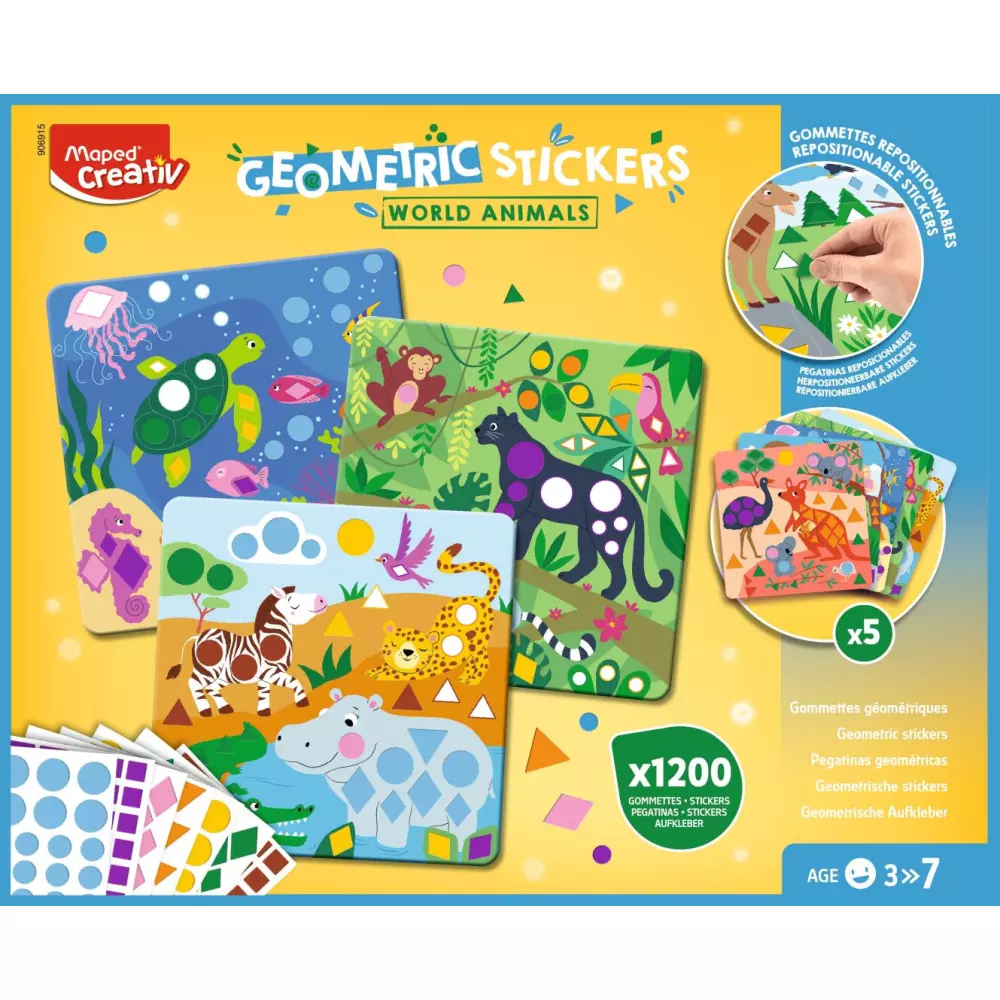 MAPED KREATIV set Geometrija zivotinja