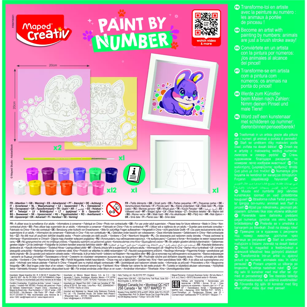 MAPED KREATIV set crtanje Maca/Zeka
