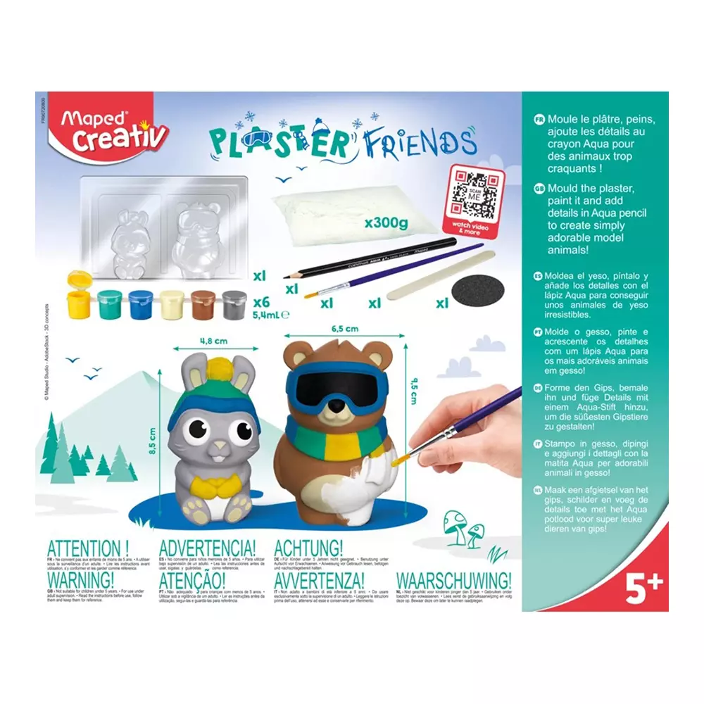 MAPED KREATIV set za modelovanje Zima